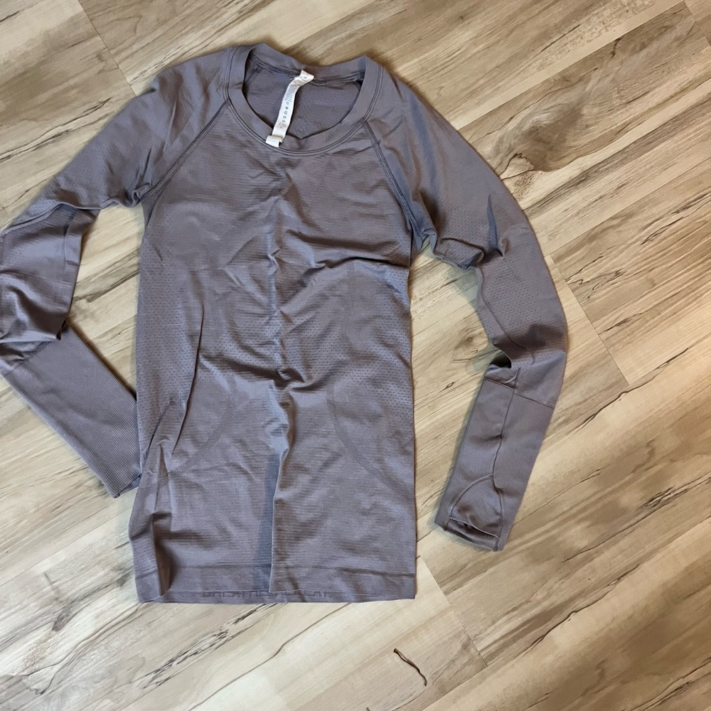 Long Sleeve Lavender Top